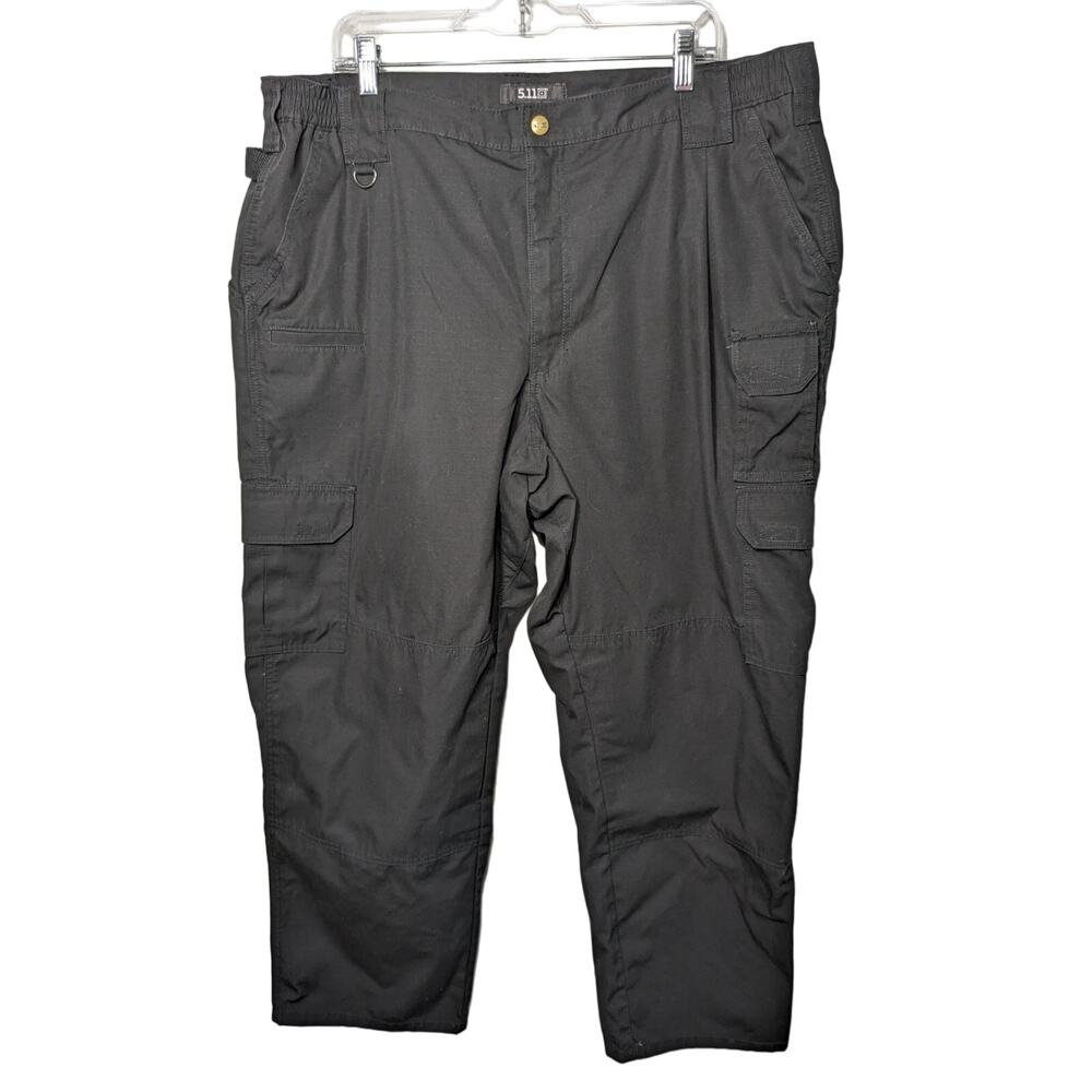 511 Tactical Cargo Pants Black Duty Gear Size 44x30